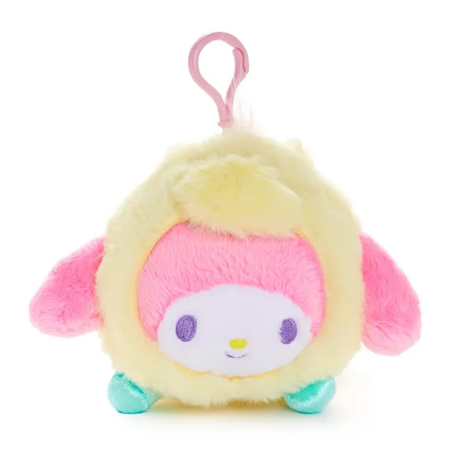 Hello Kitty Pegasus My Melody klemmebamse, ca. 4 tommer