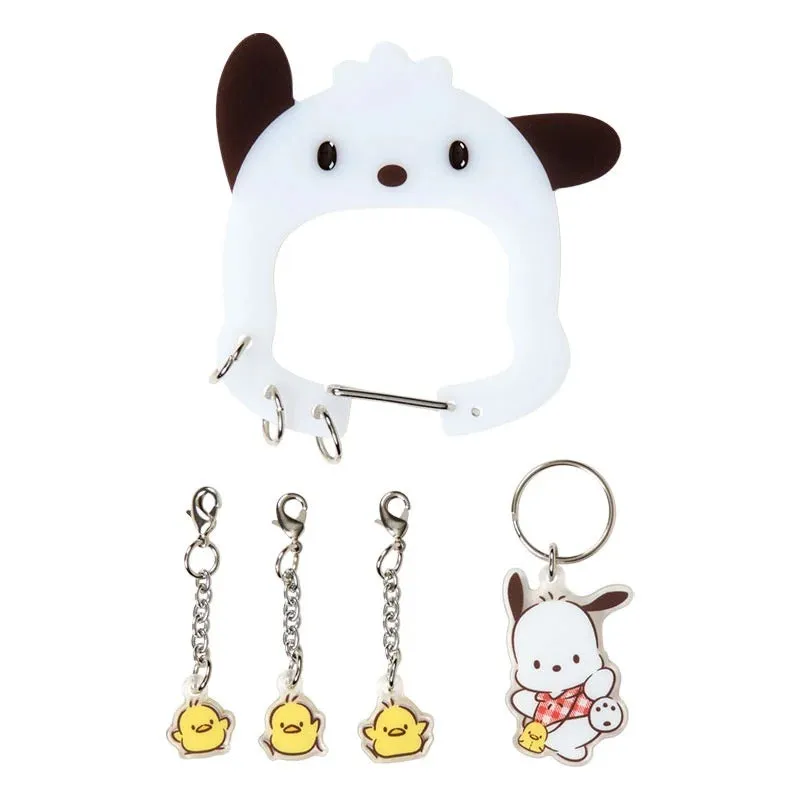 Hello Kitty I Love Pi-Chans Pochacco Keychain nøkkelring