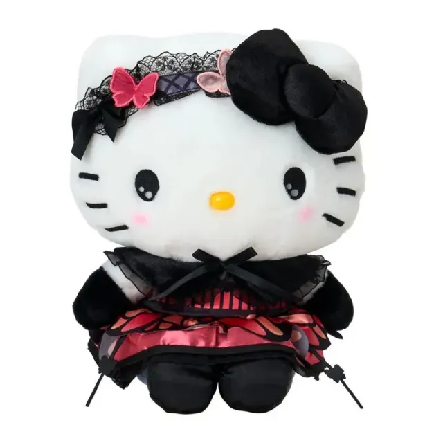 Hello Kitty Monarch Butterfly 8"-bamse, sommerfugldesign