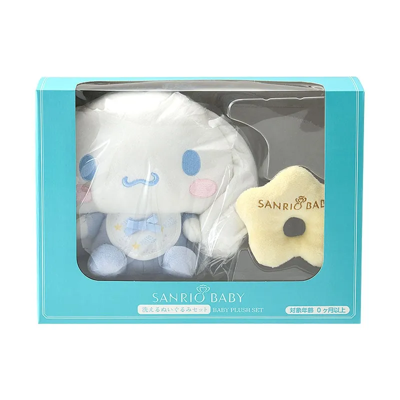 Hello Kitty Sanrio Baby Cinnamoroll kosedyrsett med rangle