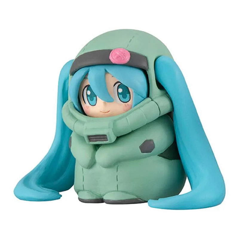 Neo Tokyo Vocaloid Hatsune Miku x Gundam minifigur tilfeldig 5 cm PVC