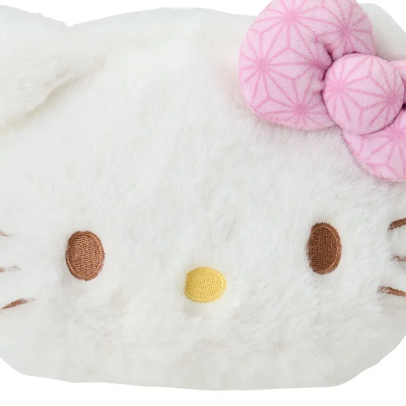 Hello Kitty Retro Pastel Series plysjmappe med perlelås