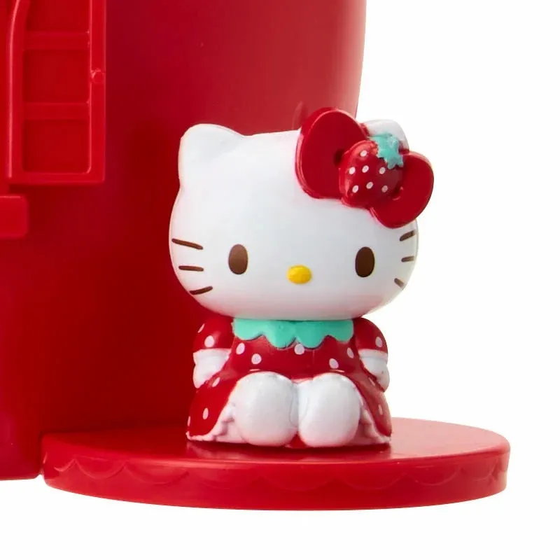 Hello Kitty Customizable Coin Bank sparebøsse rød jordbær