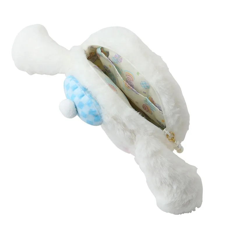 Hello Kitty Retro Pastel Cinnamoroll Plush Mini Face Pouch plysjpung