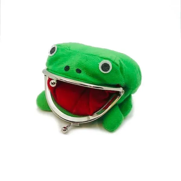 Neo Tokyo Naruto Frog Plush Coin Purse myntlommebok frosk