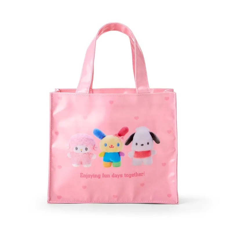 Sanrio Characters Pitatto Friends Series mini tote bag laminert