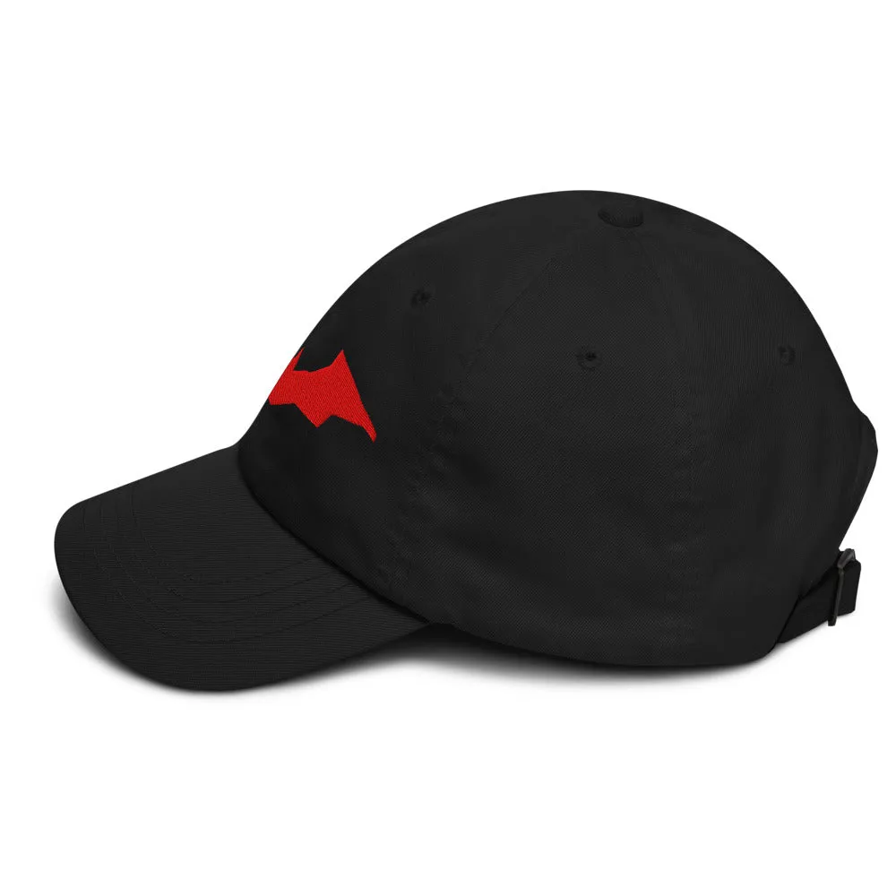Batman The Batman Bat Logo dad cap svart, justerbar