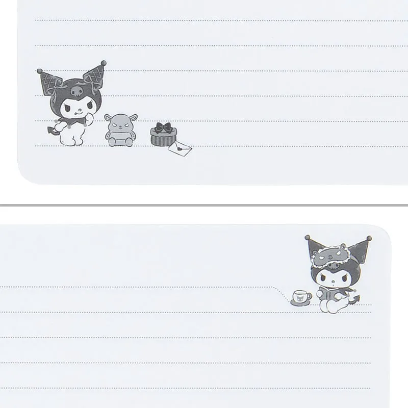 Hello Kitty Kuromi linjert spiralnotatbok med strikk