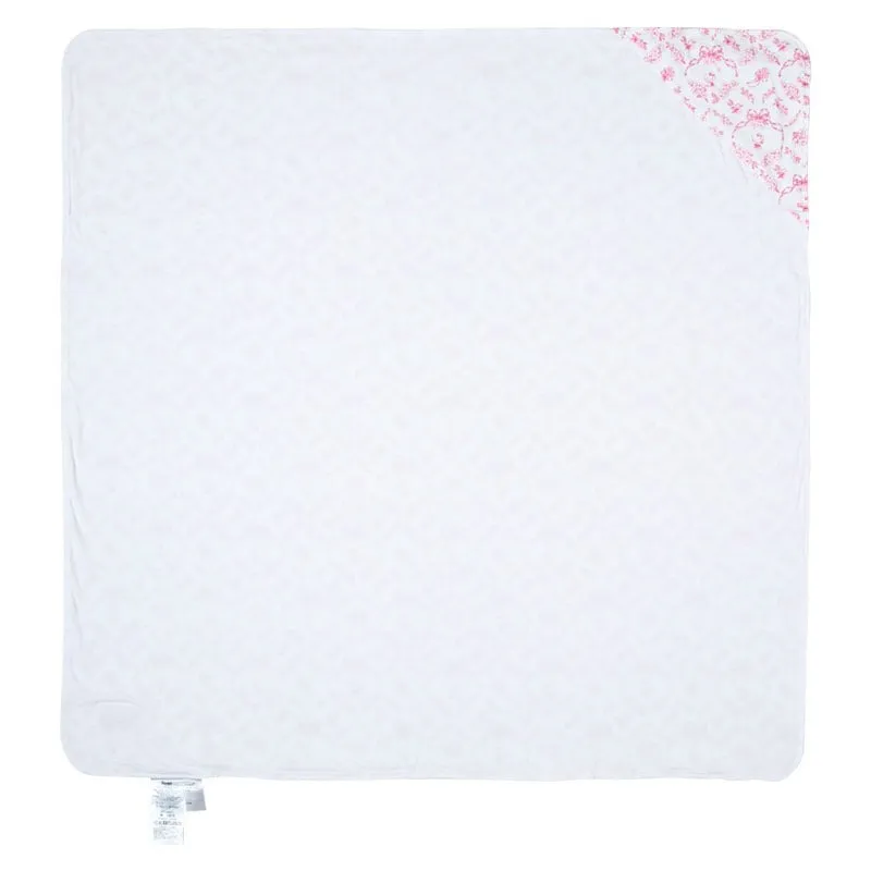 Hello Kitty Sanrio Baby svøpeteppe 35 x 35 tommer økologisk bomull