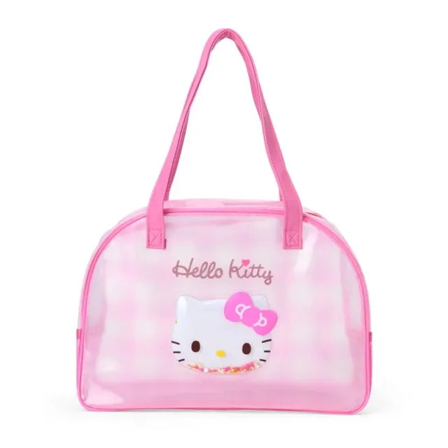 Hello Kitty Clear Handbag Gingham veske