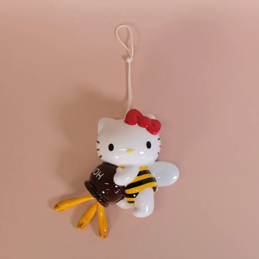 Hello Kitty Bumblebee Ceramic Wind Chime vindspill keramikk