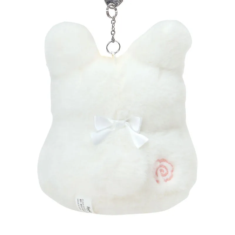 Hello Kitty Cloud Nap Series Hanamaruobake Plush Mascot Keychain nøkkelring