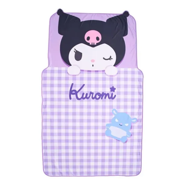Kuromi Naptime Friends pledd 37 x 62 tommer kjølig stoff