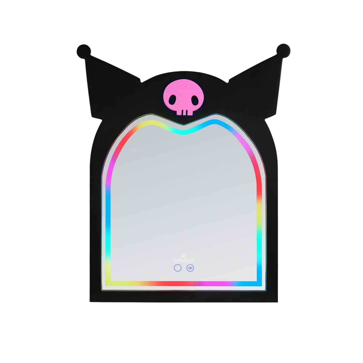 Hello Kitty Kuromi Arch RGB bord-speil med fargelys