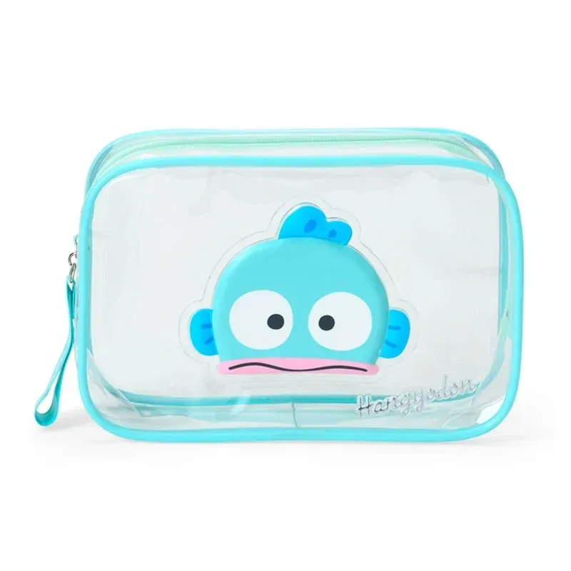 Hello Kitty Hangyodon Clear Classic glidelåspung gjennomsiktig