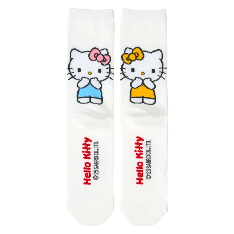 Hello Kitty Besties Crew Socks sokker – størrelse US W 6.5–8