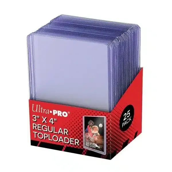 Neo Tokyo Toploaders 3 x 4 Clear Regular kortbeskyttere 25 stk klar