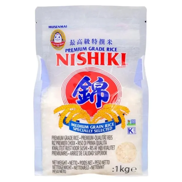Neo Tokyo Nishiki White Rice Medium Grain ris 1 kg