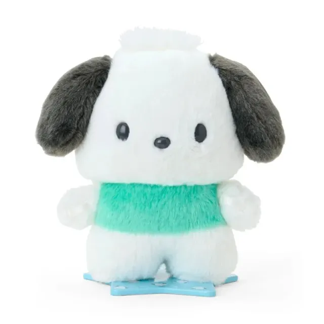 Pochacco Pitatto Friends posérbar plysjfigur medium med magnetføtter