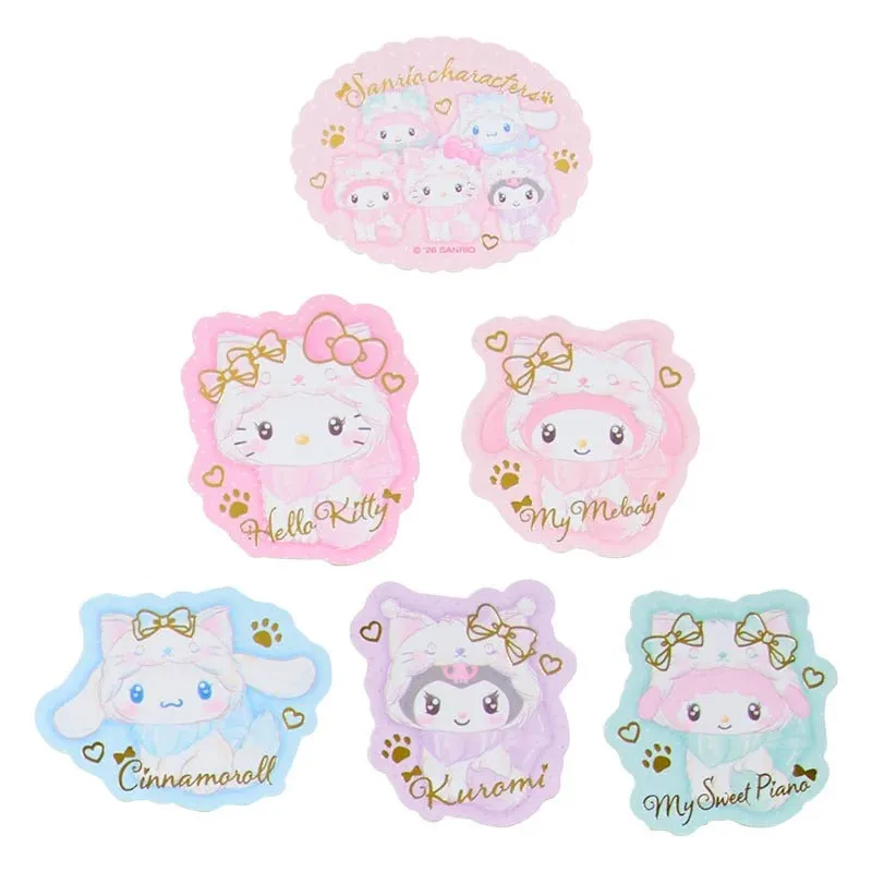 Hello Kitty Milky Kitten Sanrio Characters 26 klistremerker