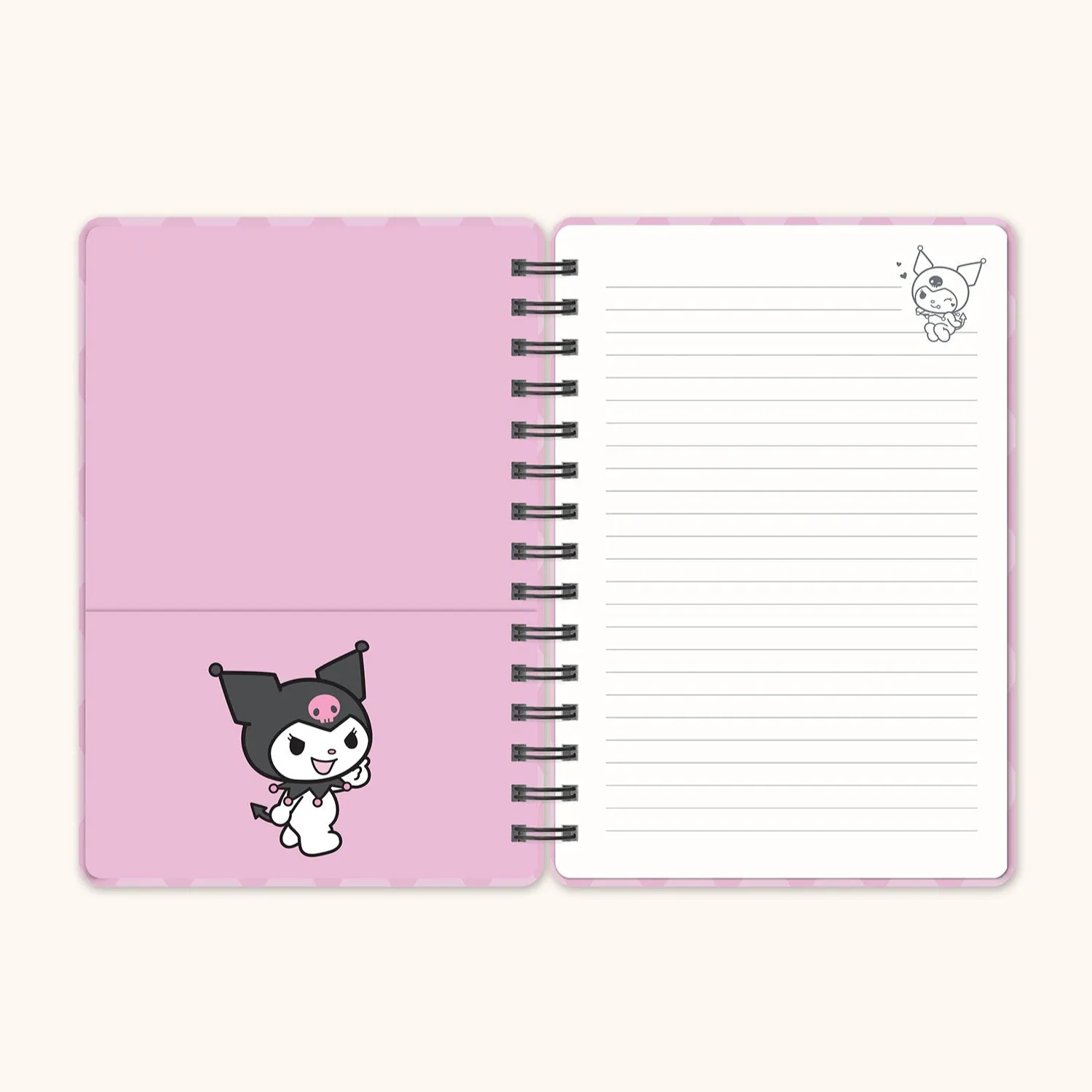 Hello Kitty Kuromi x Studio Oh! Agatha notatbok 208 sider