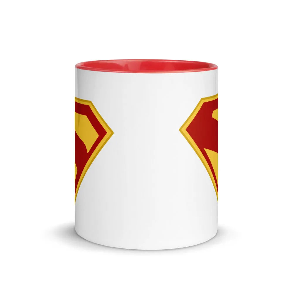 Batman Superman 2025-filmen S-Shield krus 11 oz rød blå gul