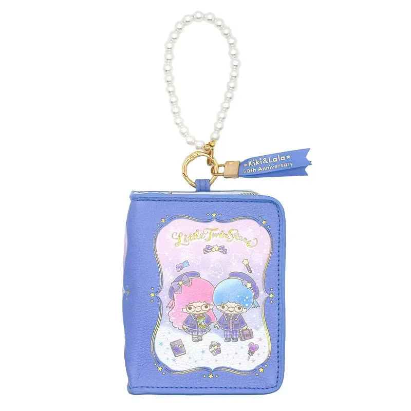 Hello Kitty LittleTwinStars Mini Zipper Pouch 50th Anniv. pung