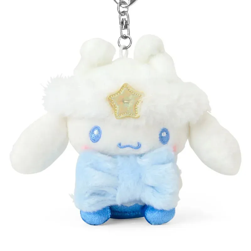 Hello Kitty Twinkle Series Cinnamoroll Plush Mascot nøkkelring vinterklær