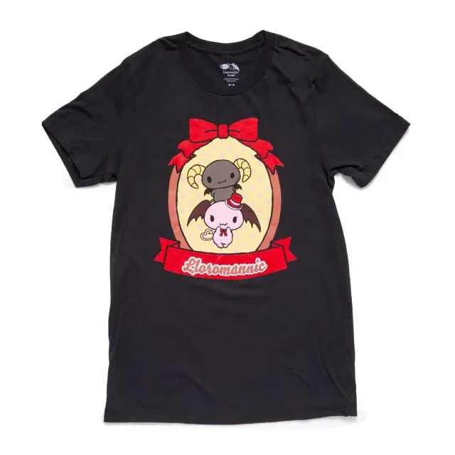 Hello Kitty Lloromannic Adult Bows & Dots Tee koksgrå voksen