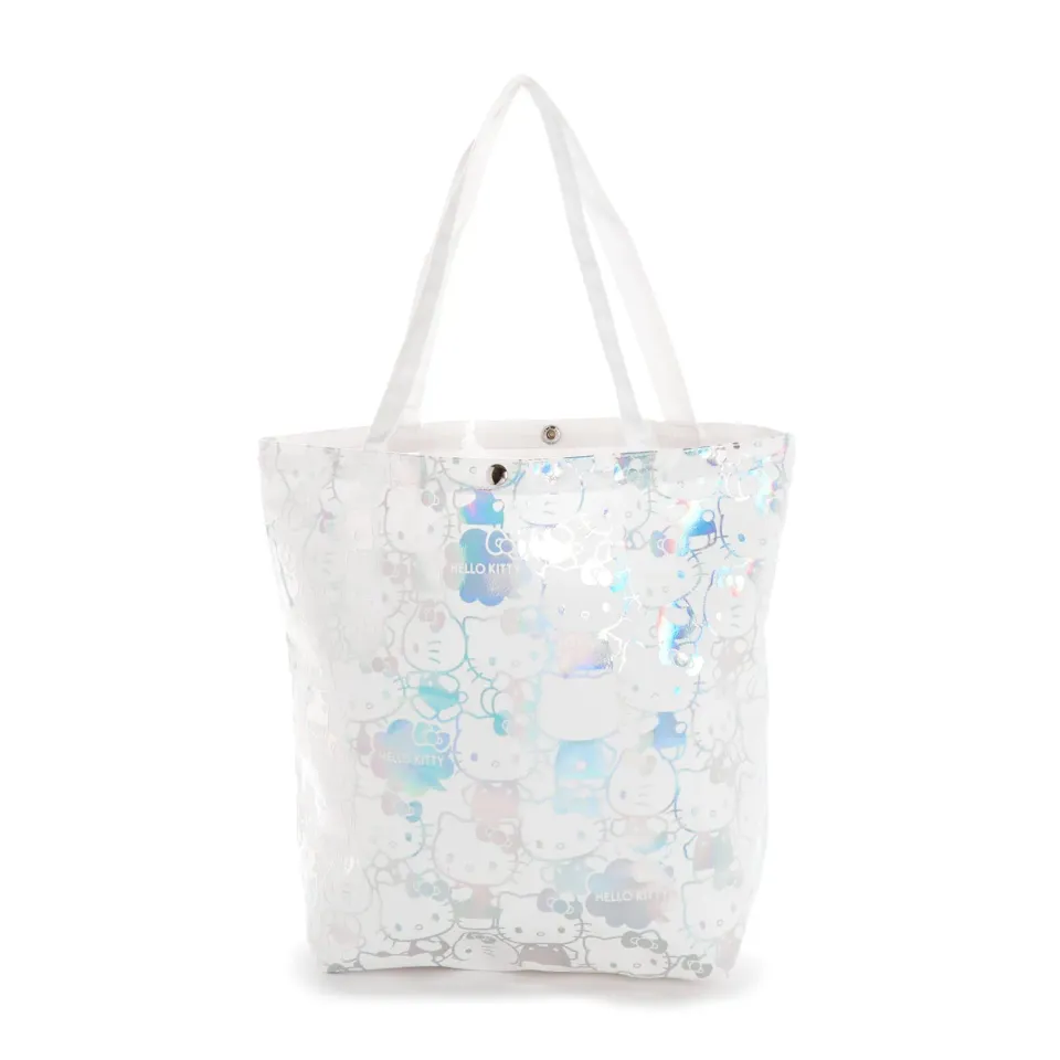 Hello Kitty Oversized Everyday Tote Bag Holographic Icons toteveske