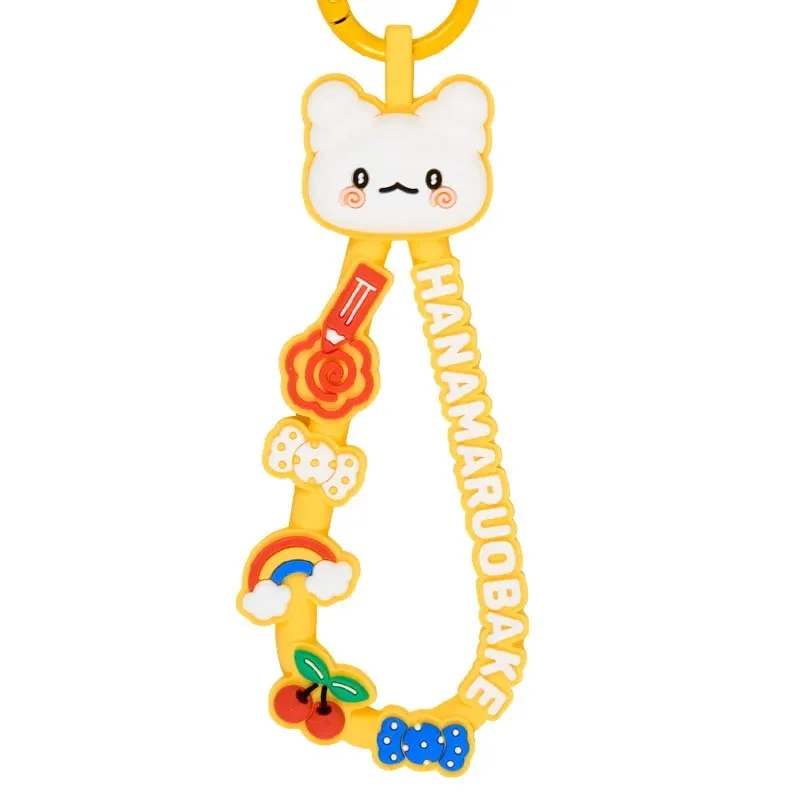 Hello Kitty Hanamaruobake Carabiner Keychain nøkkelring