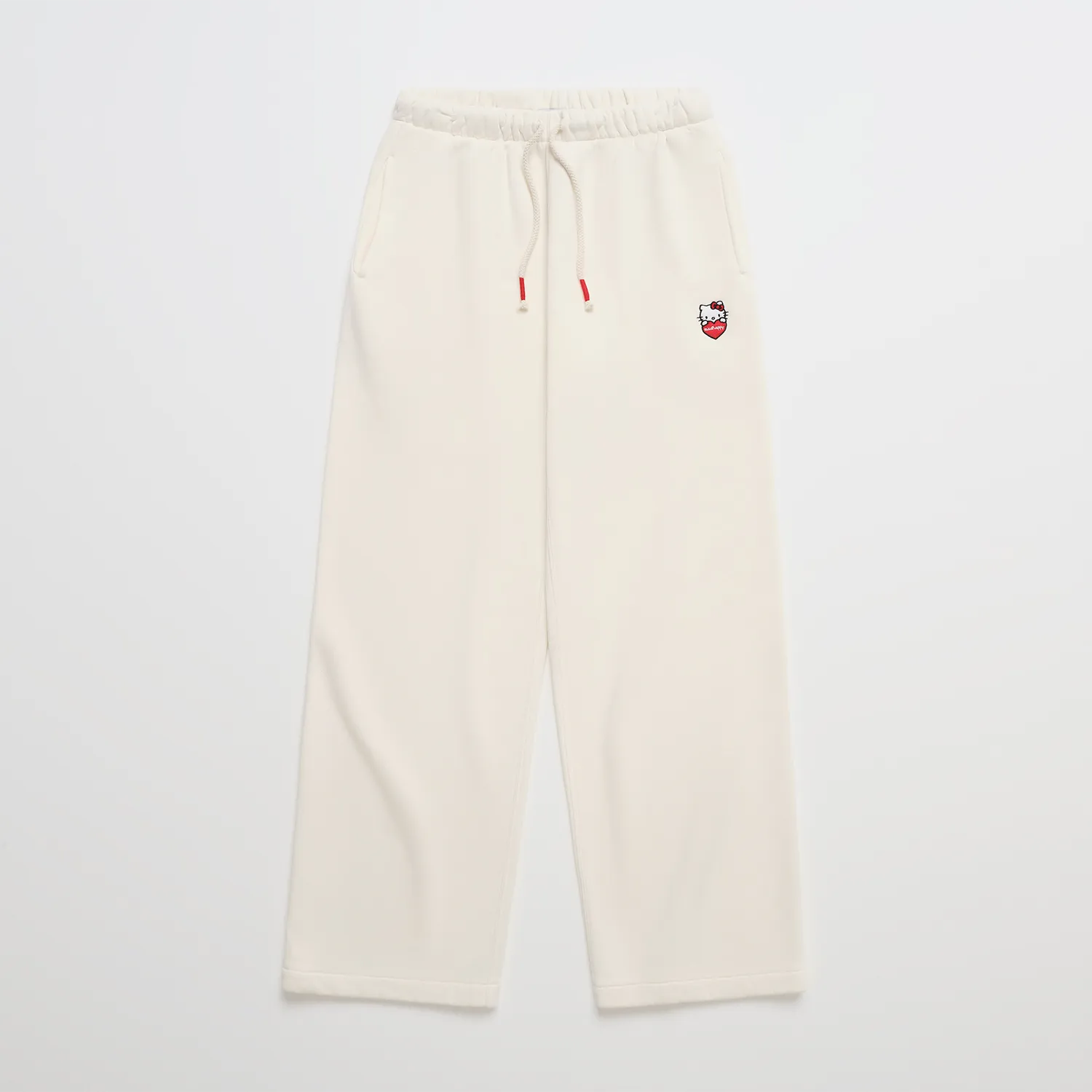 Hello Kitty x Madhappy Logo Midweight Fleece Sweatpant joggebukse Vanilla