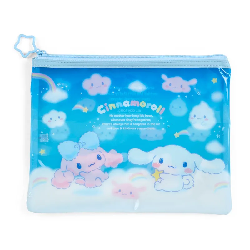 Hello Kitty Cinnamoroll 2-Piece Pouch Set pung 2 stk gjennomsiktig