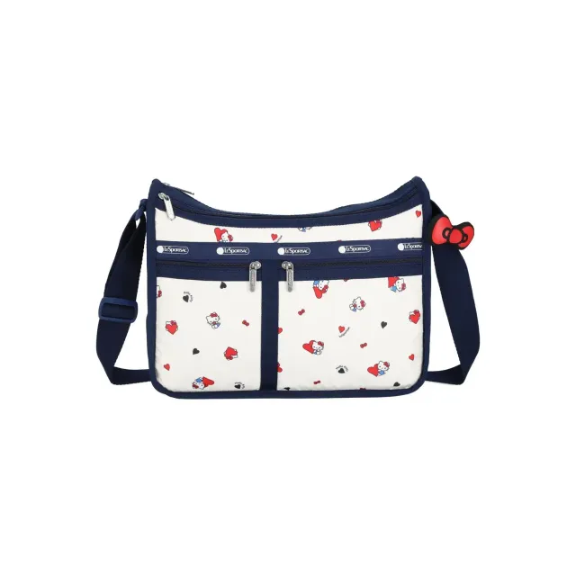 Hello Kitty x LeSportsac Lots of Love skulderveske utvidbar