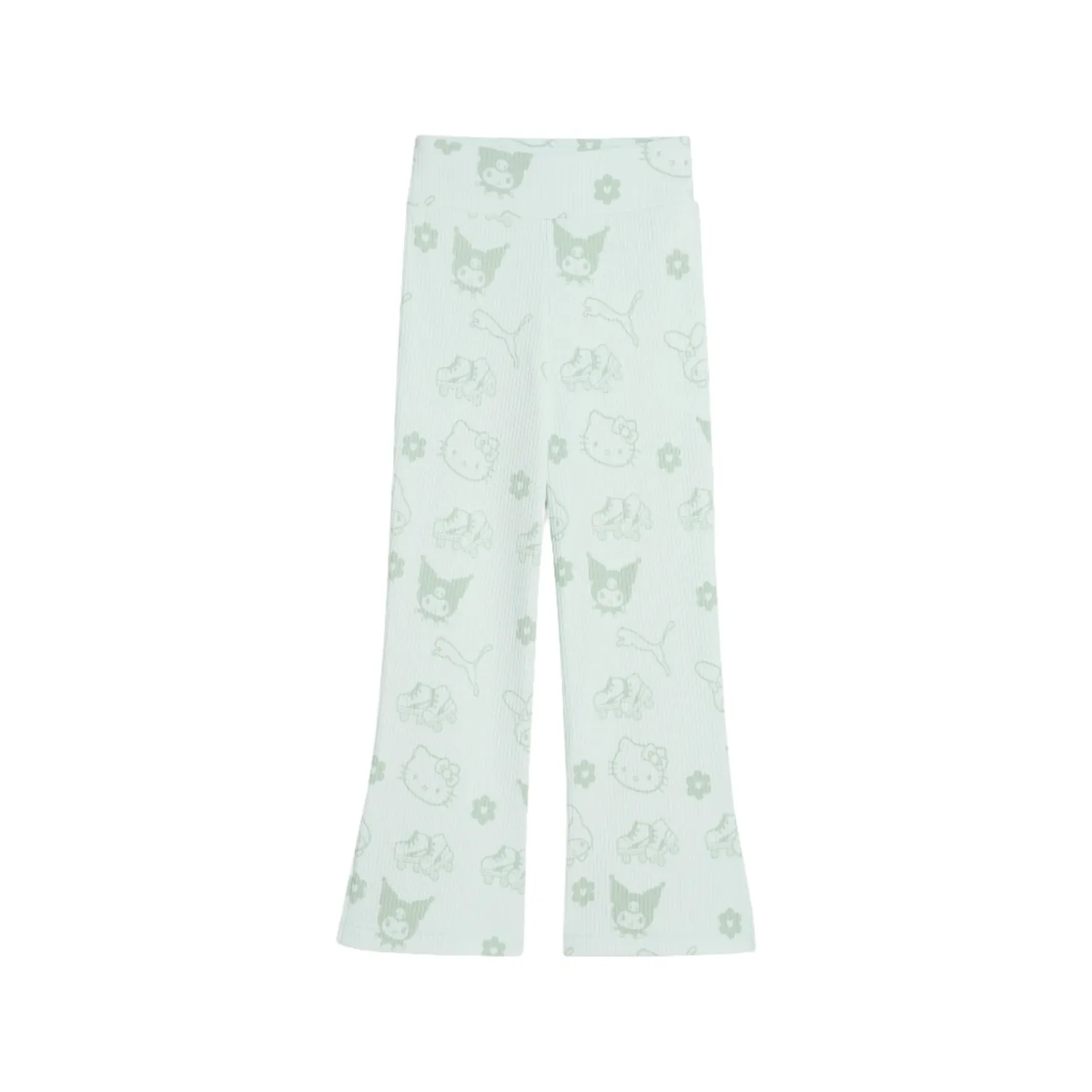 Hello Kitty and Friends x PUMA Kids Ribbed Flared Leggings Peaceful Blue