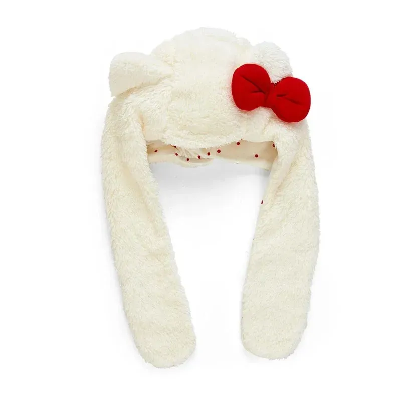 Hello Kitty hette- og skjerf til barn med mykt fôr