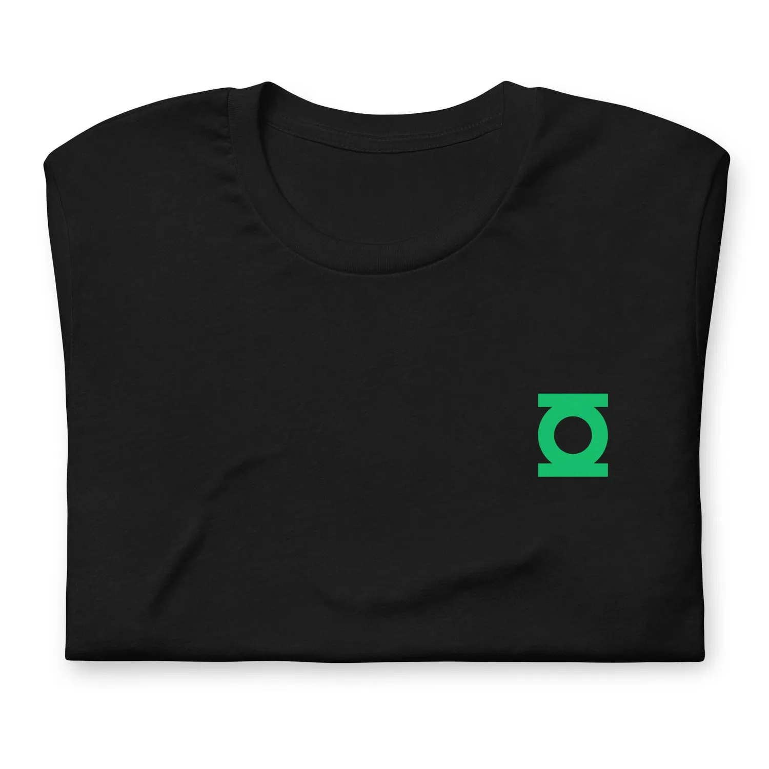 Batman Green Lantern Oath T-skjorte svart unisex i bomull