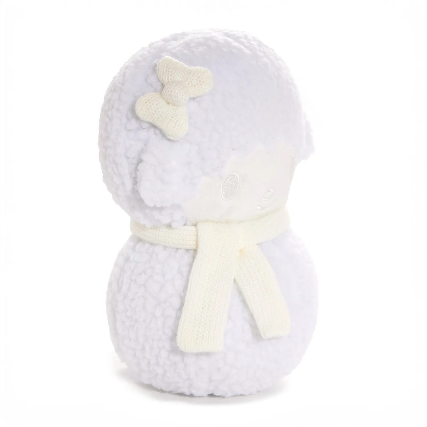 Hello Kitty My Sweet Piano 10" Holiday Snowman Plush plysjbamse