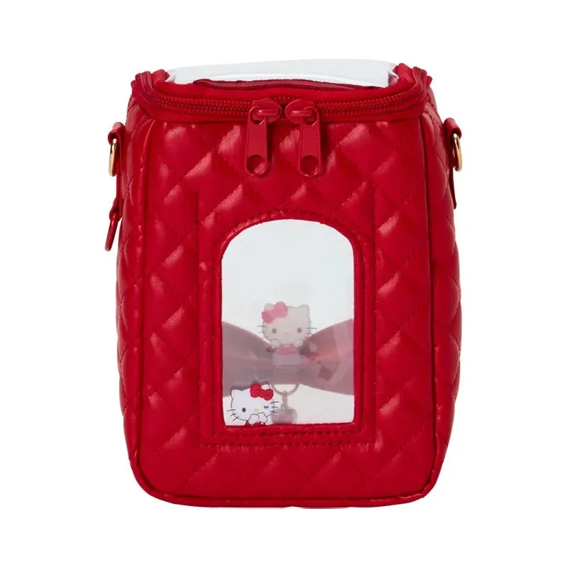 Hello Kitty Enjoy Idol Plush Display Carrying Case veske med vindu
