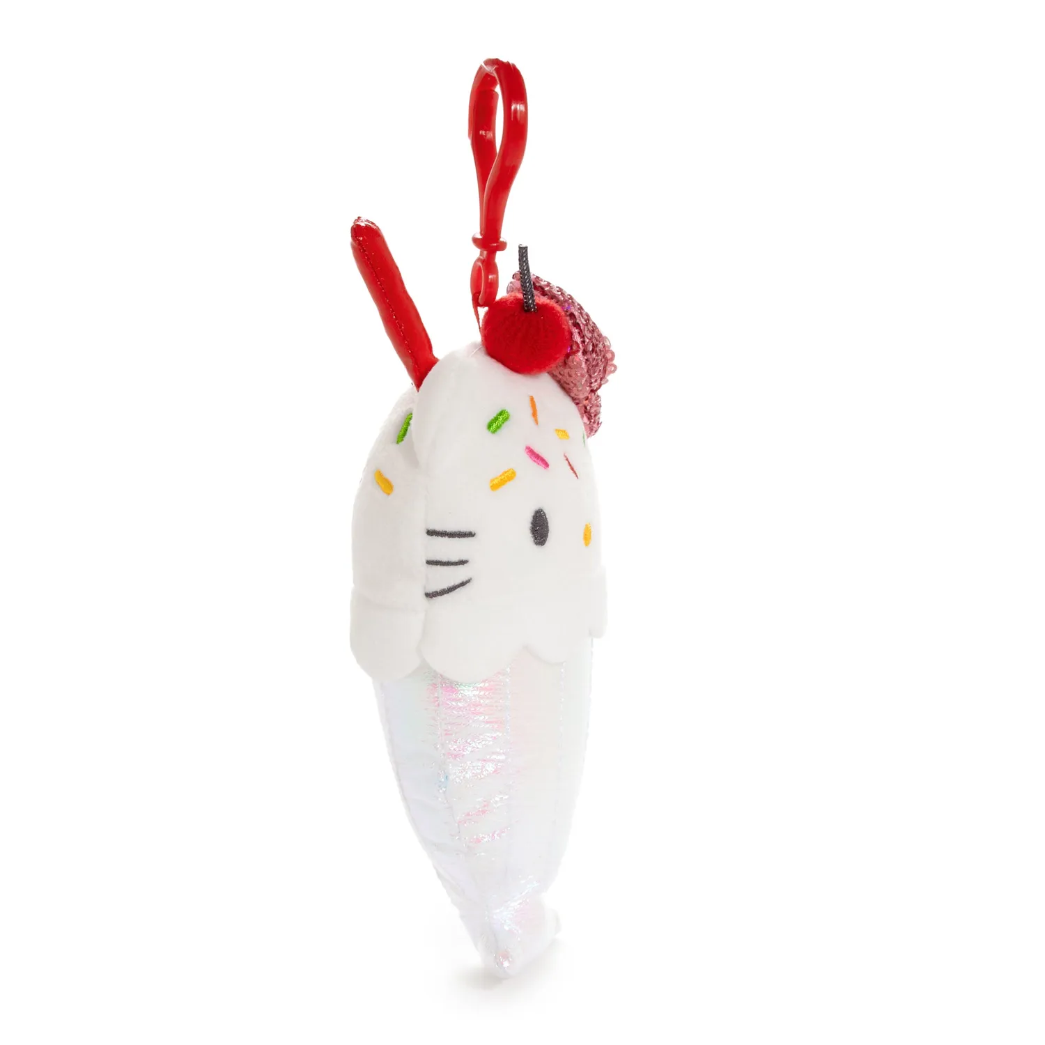 Hello Kitty Classic Carhop Series Milkshake Mascot Clip plysjklips