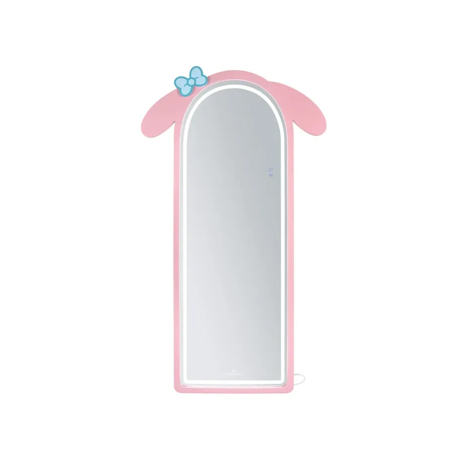 My Melody x Impressions Vanity buet helfigurspeil med RGB-lys