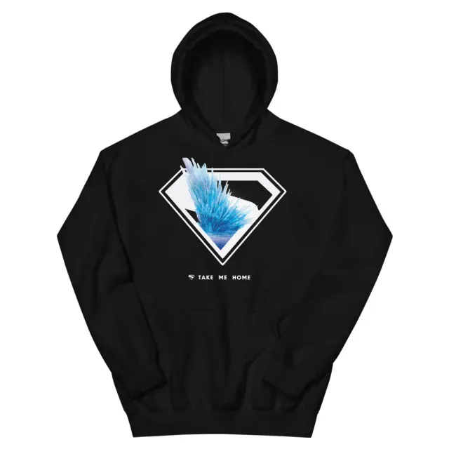 Batman Superman (2025 Movie) Fortress of Solitude hettegenser svart