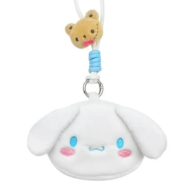 Hello Kitty Cinnamoroll 2-Way Bestie Lanyard Pouch nøkkelbånd med pung