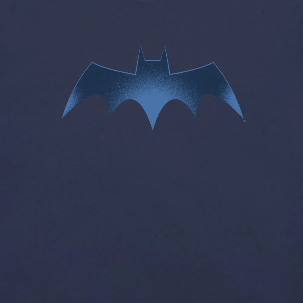 Batman Batman: Caped Crusader Batman Logo T-skjorte svart bomull