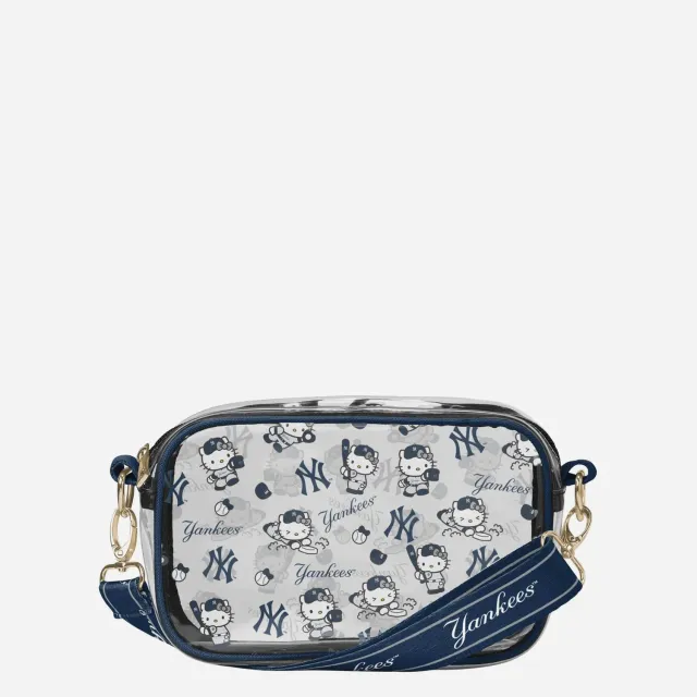 Hello Kitty New York Yankees crossbody-veske gjennomsiktig 2 l