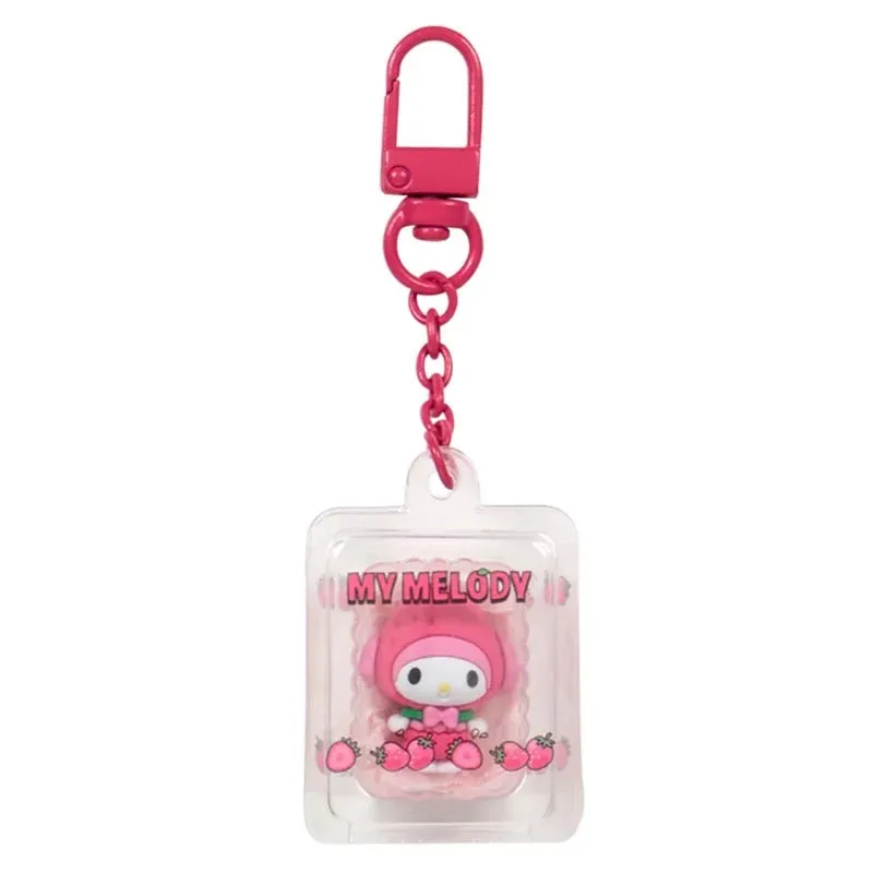 Hello Kitty Fruits Series Sanrio Characters mini-nøkkelring blindboks