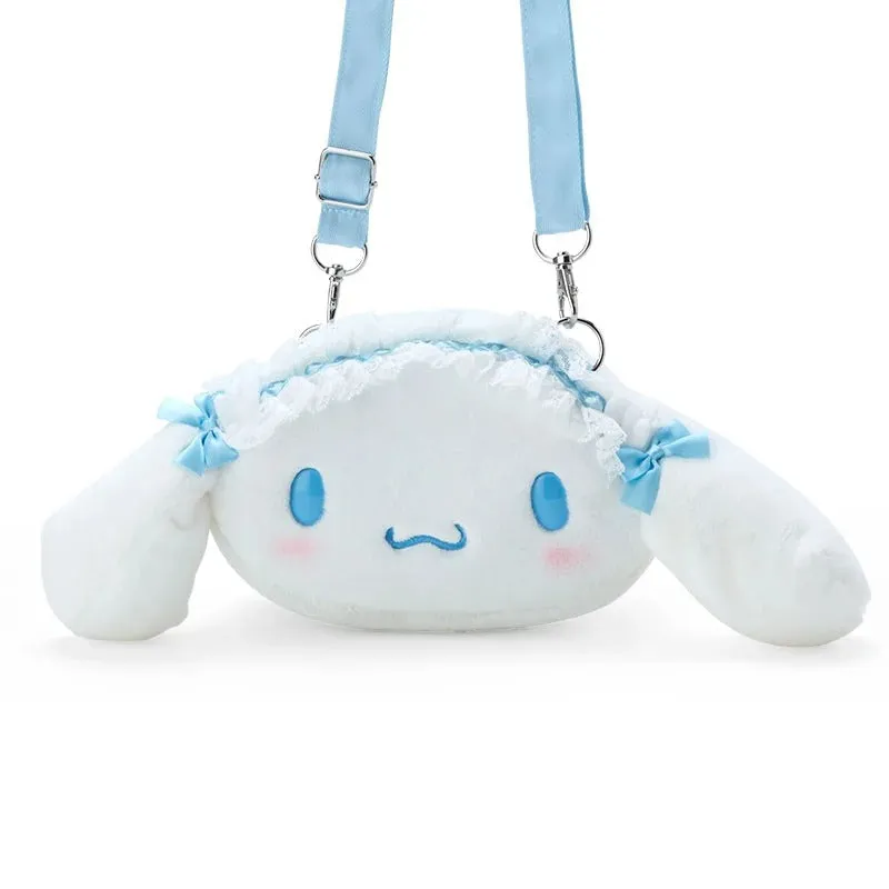 Cinnamoroll Sky Blue Series plysjveske med justerbar stropp