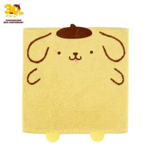 Hello Kitty 30th Anniversary Pompompurin vaskeklut bomull