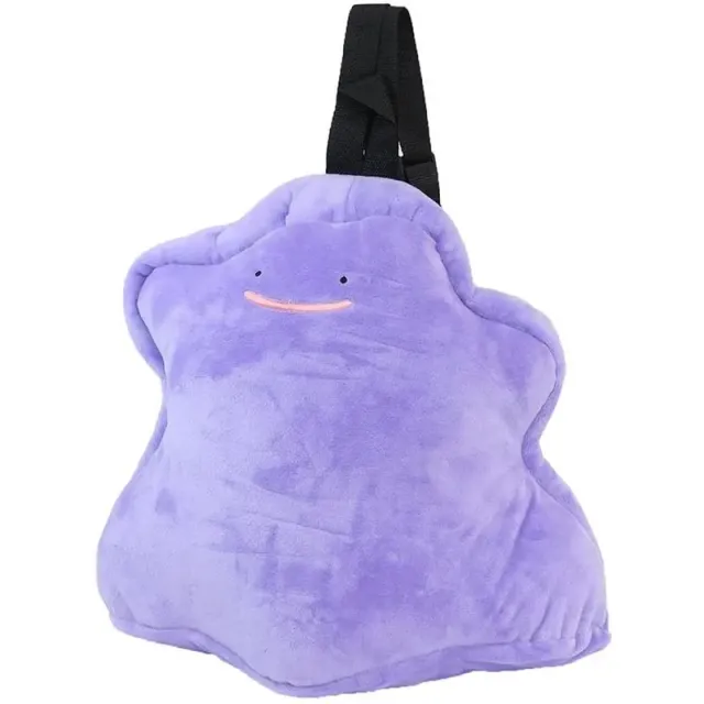 Neo Tokyo Pokemon Ditto Plush Backpack ryggsekk 37 × 33 × 24 cm