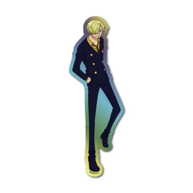 Neo Tokyo One Piece Sanji klistremerke holografisk 30 × 87 mm